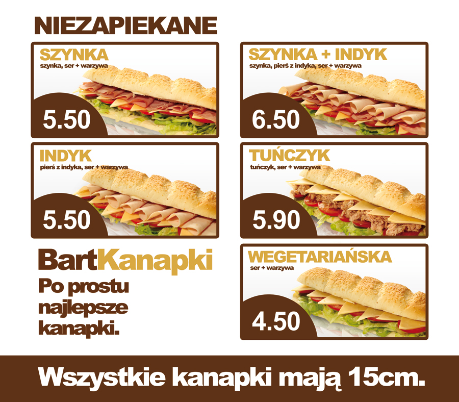 kanapki niezapiekane